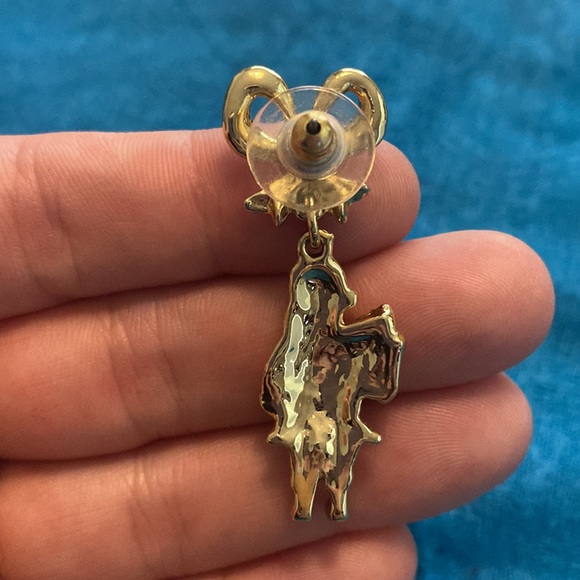 Vintage Santa Earrings - Picture 3 of 4